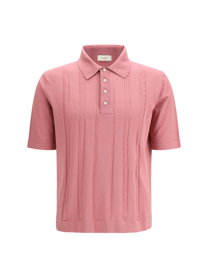 Cotton Polo Cyclamen Pink