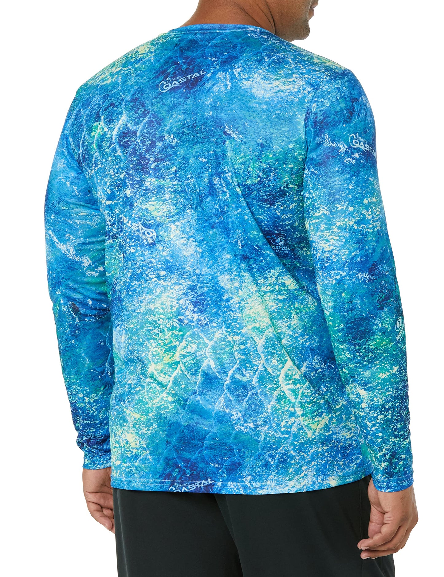 Costa Men's Tech Mossy Oak Coastal Crew