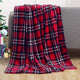 Red Plaid Throw