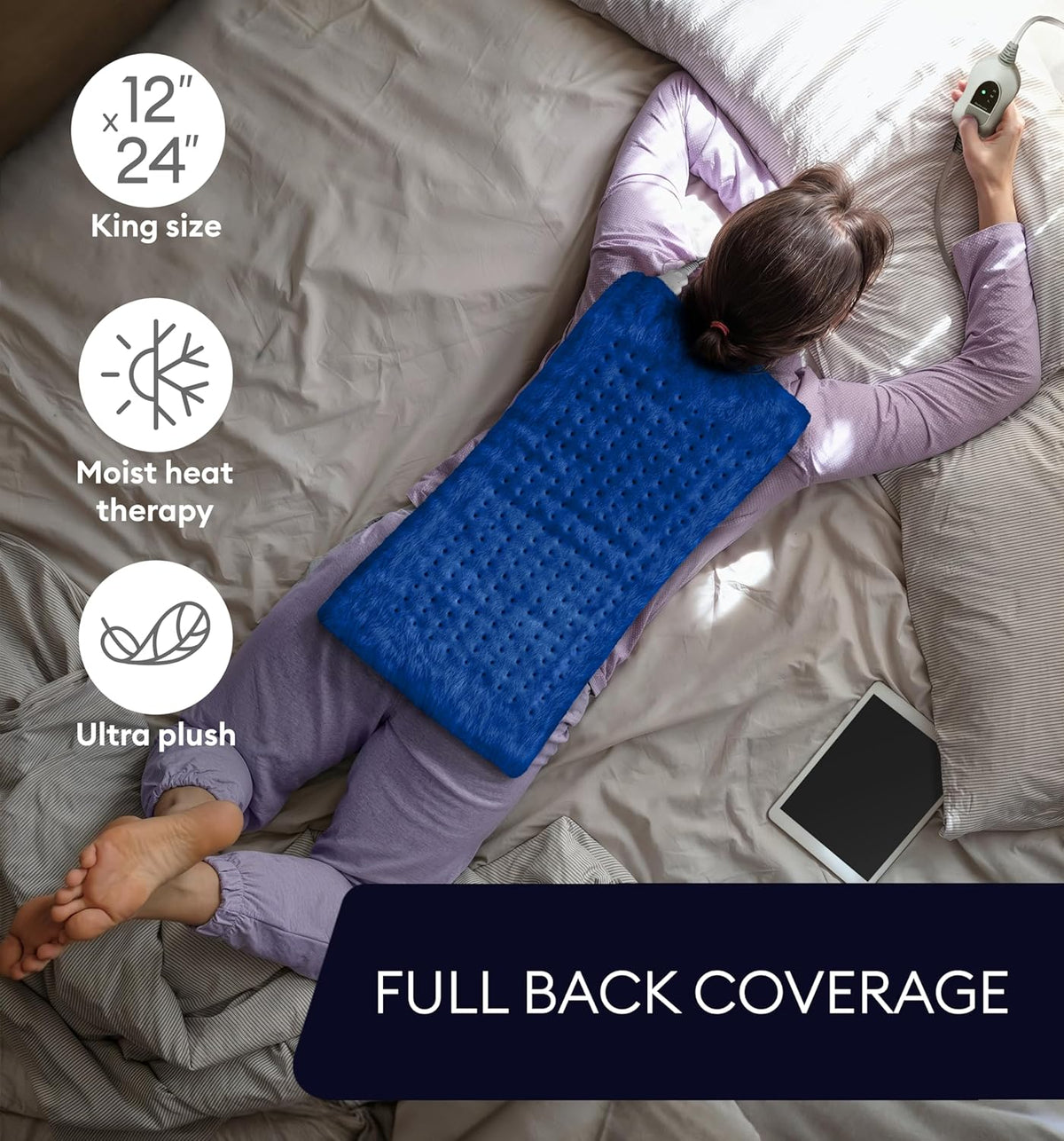 Heating Pad XL, Space Blue