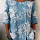 Blue And White Pattern