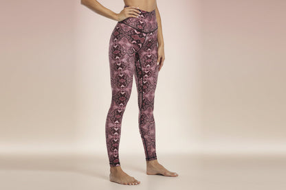 Women’s High Waist Printed Workout Leggings for Yoga, Running & Fitness