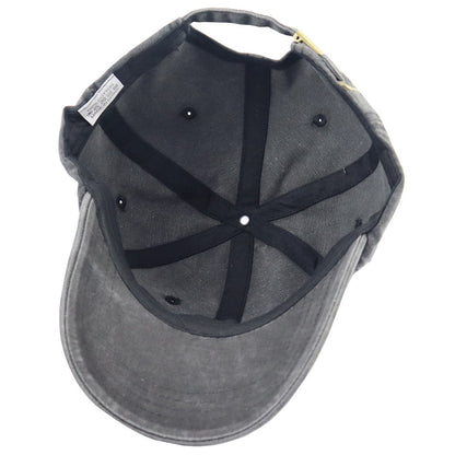 Vintage Washed Baseball Cap – "HOME Girl" Embroidered Distressed Trucker Hat