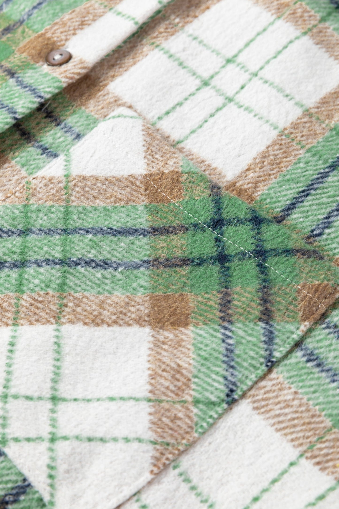 Threaded Pear Abigail Plaid Casual Flannel Shacket