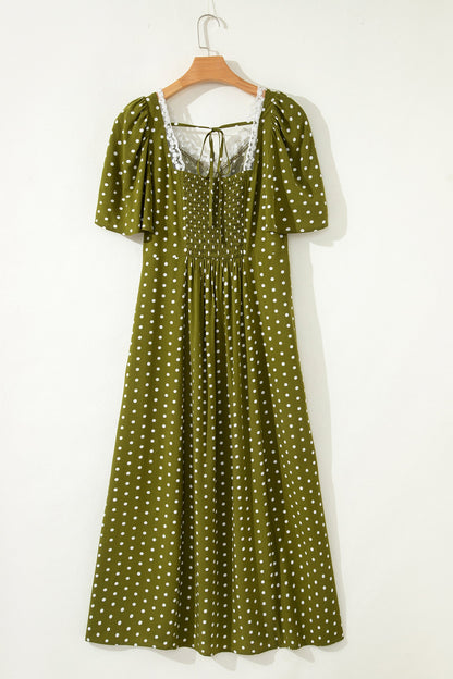 Threaded Pear Londyn High Waist Maxi Dress