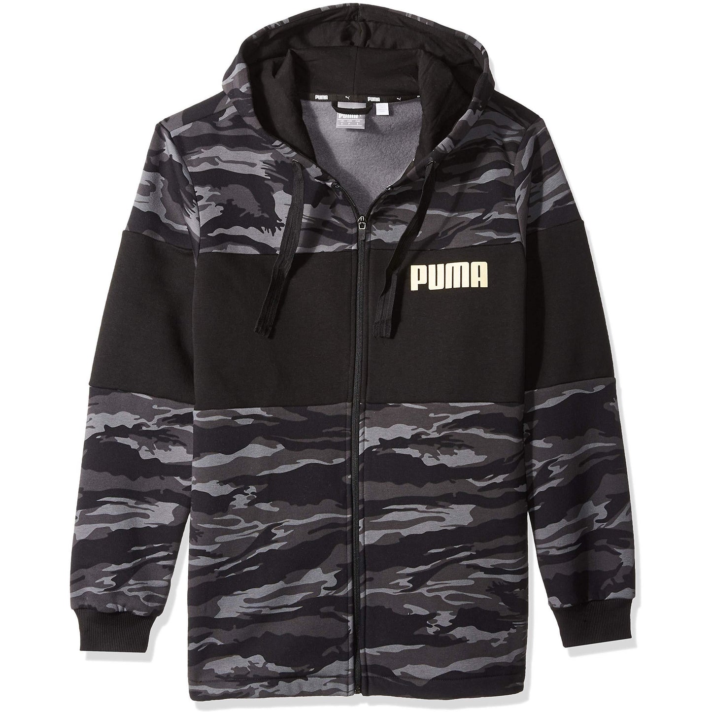 Men's Puma Camo Fullzip Hoody Fl