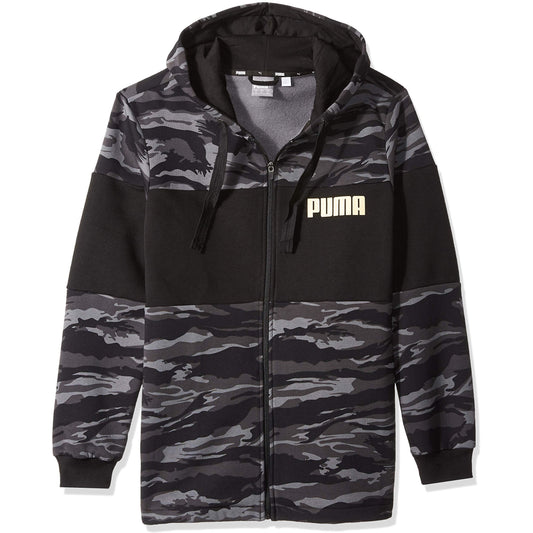Puma Men's Camo Fullzip Hoody Fl Sweaters