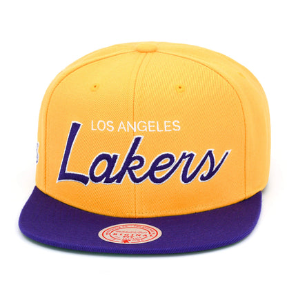 Mitchell & Ness Men's NBA Sports Specialty Snapback Hwc Lakers Snapback Caps