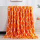 Quatrefoil Orange