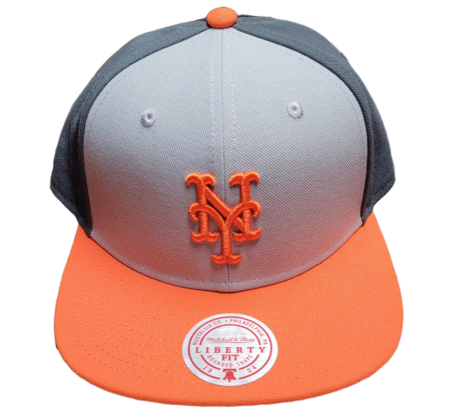 Mitchell & Ness Men's MLB Triple Play Liberty Snapback Mets Snapback Caps