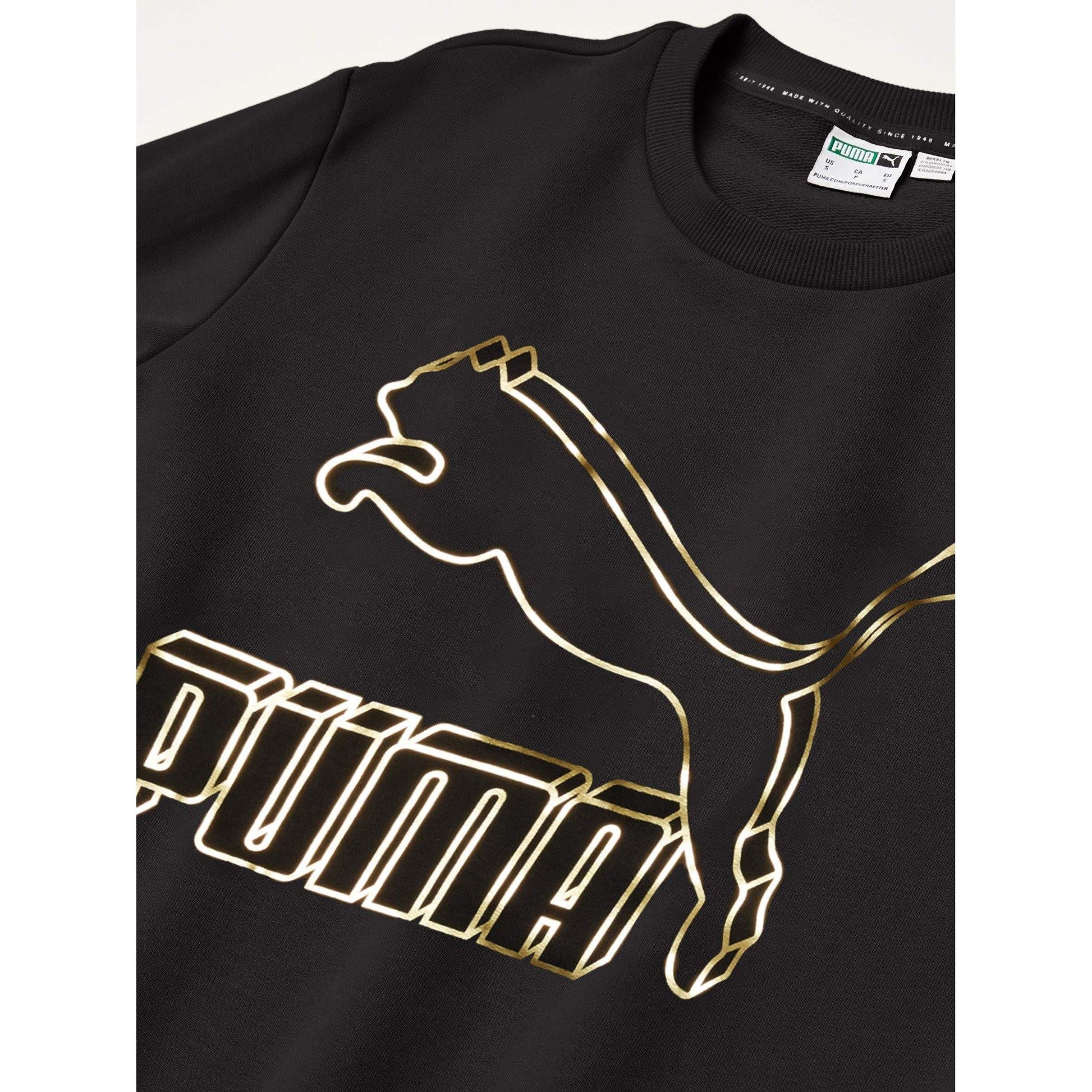 [595198-56] Mens Puma Classics Logo Crew TR - sneakAR