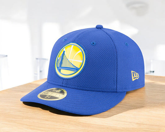 New Era Men's NBA Golden State Warriors Beveled Team 59Fifty Fitted