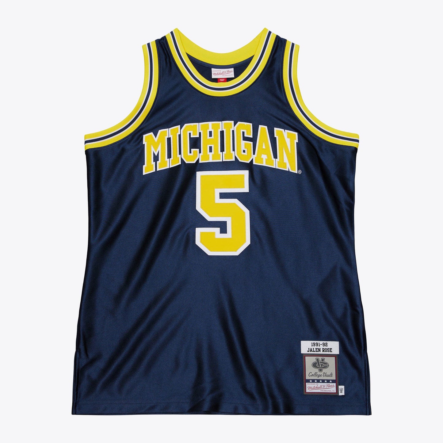 Mitchell & Ness Men's Ncaa Dark Jersey Michigan 1991 Jalen Rose