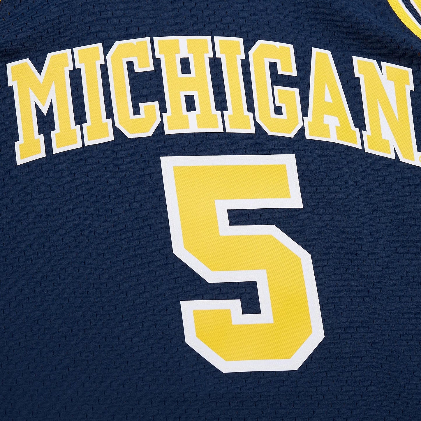 Mitchell & Ness Men's Ncaa Dark Jersey Michigan 1991 Jalen Rose