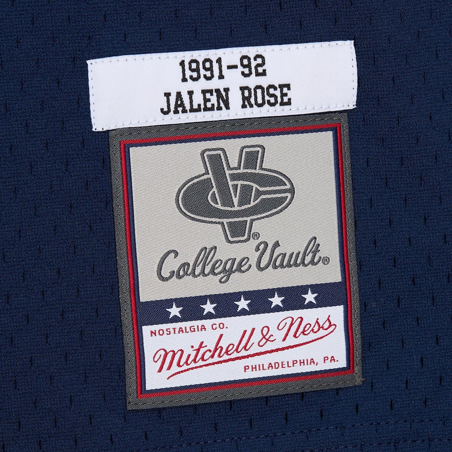 Mitchell & Ness Men's Ncaa Dark Jersey Michigan 1991 Jalen Rose