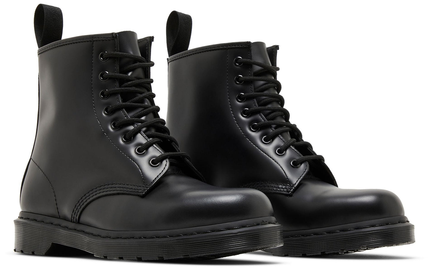 Unisex Dr. Martens 1460 Mono Smooth Leather Lace Up Boots