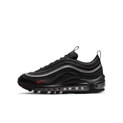 Nike Grade School Air Max 97 'Black Silver Red' Sneakers