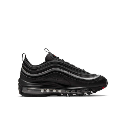 Nike Grade School Air Max 97 'Black Silver Red' Sneakers