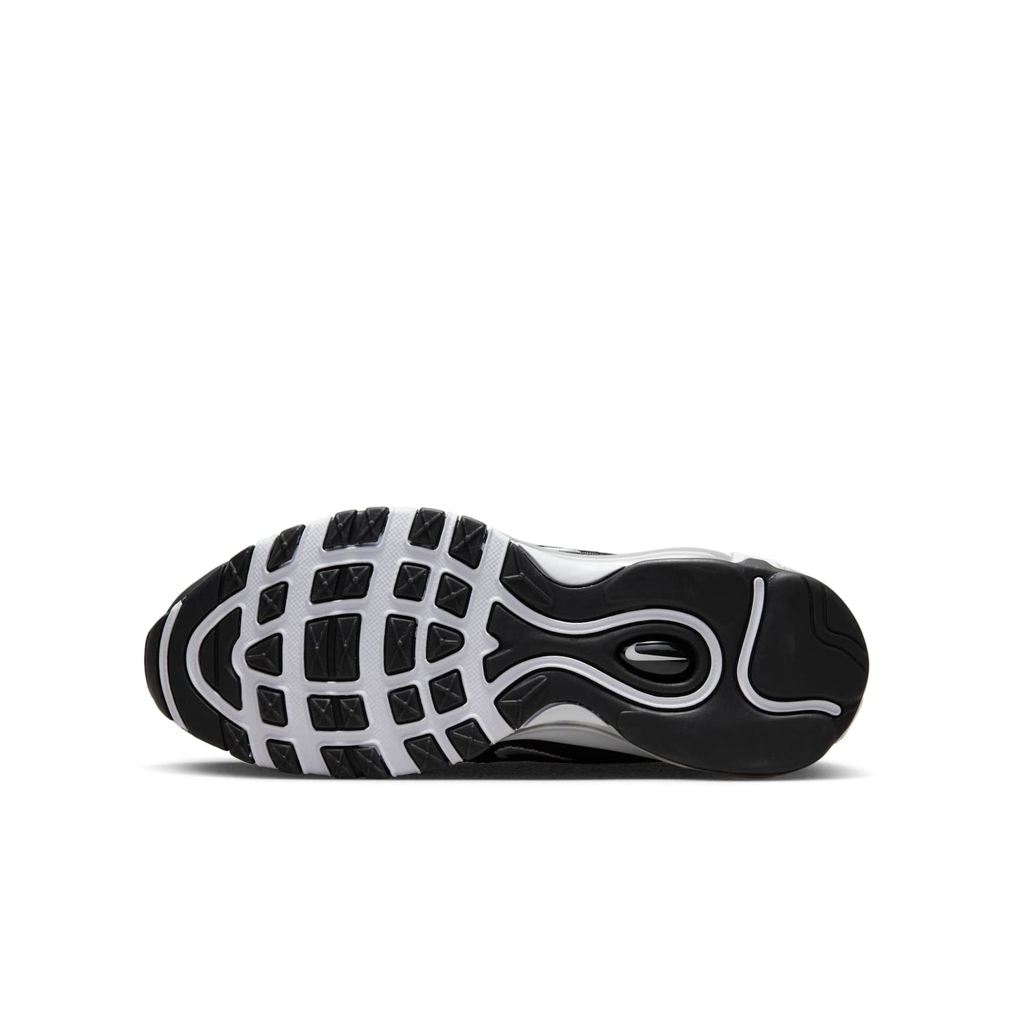 Nike Grade School Air Max 97 'Black Reflect Silver' Sneakers