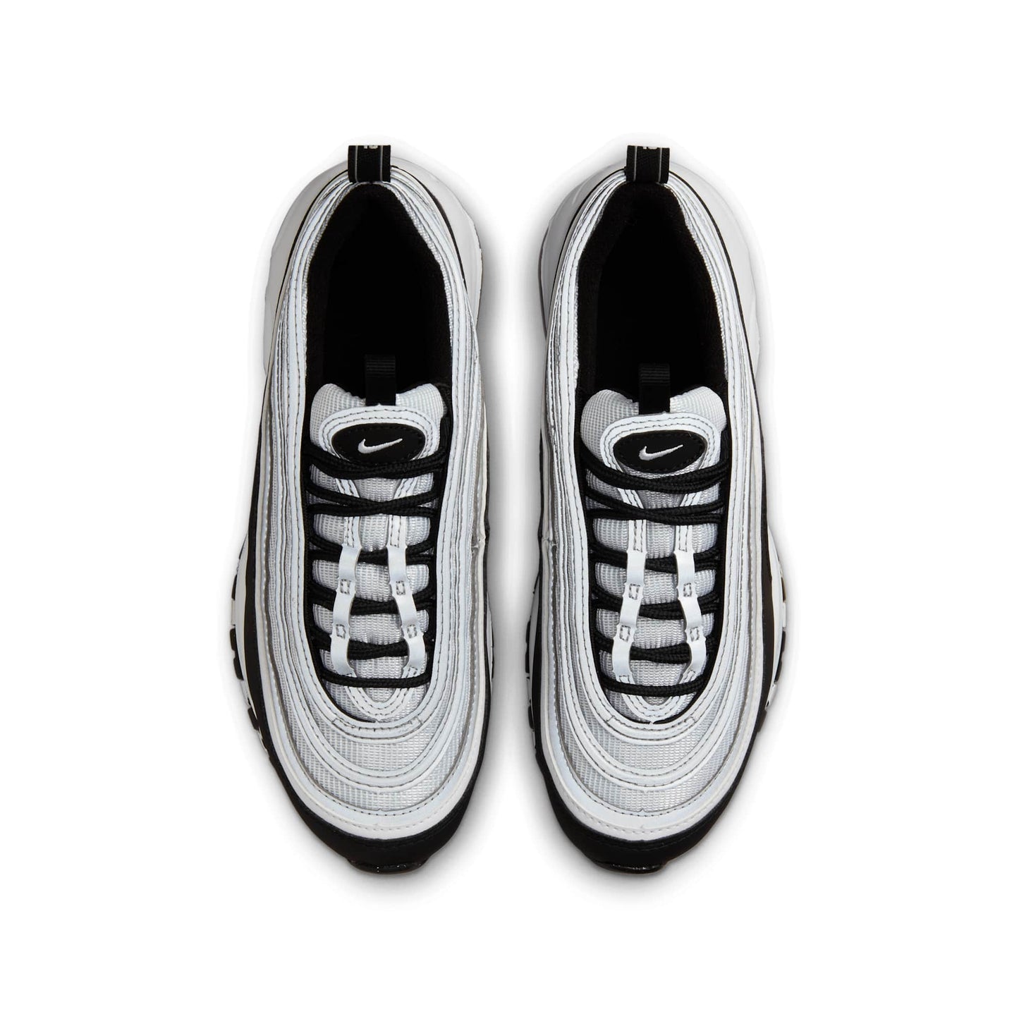 Nike Grade School Air Max 97 'Black Reflect Silver' Sneakers