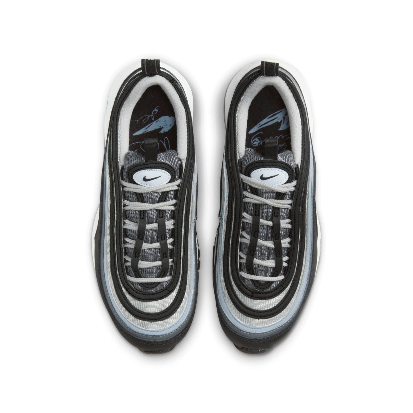 Nike Grade School Air Max 97 'Black Blue Tint' Gs (Gs)