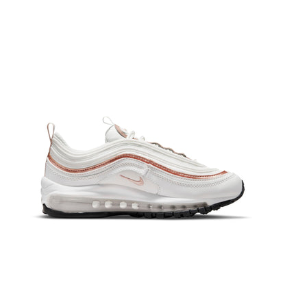 Nike Grade School Air Max 97 Gs 'White Metallic Red Bronze' Sneakers