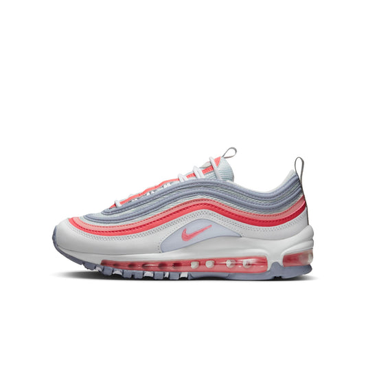 Nike Grade School Air Max 97 'Coral Chalk Gs' Sneakers