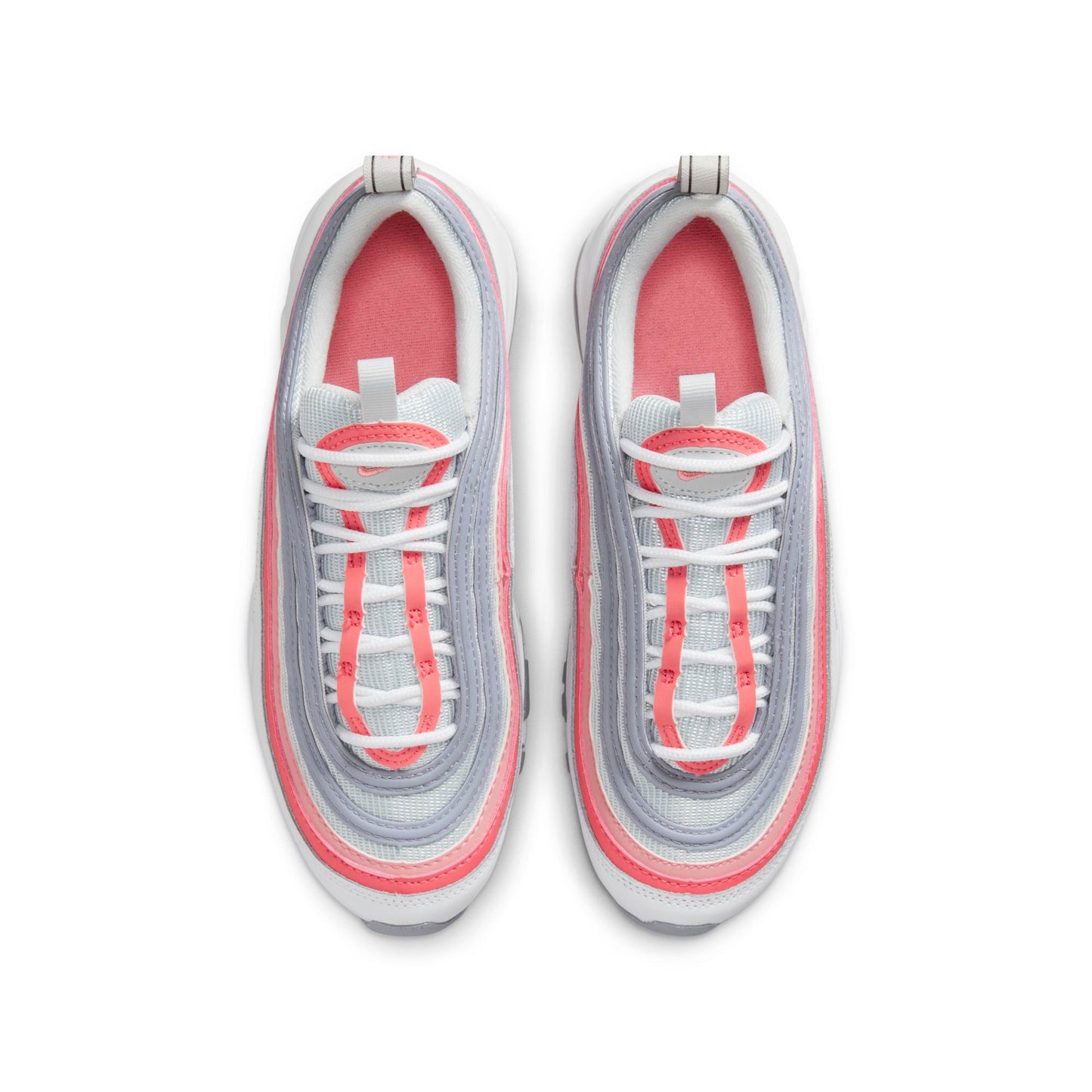 Nike Grade School Air Max 97 'Coral Chalk Gs' Sneakers