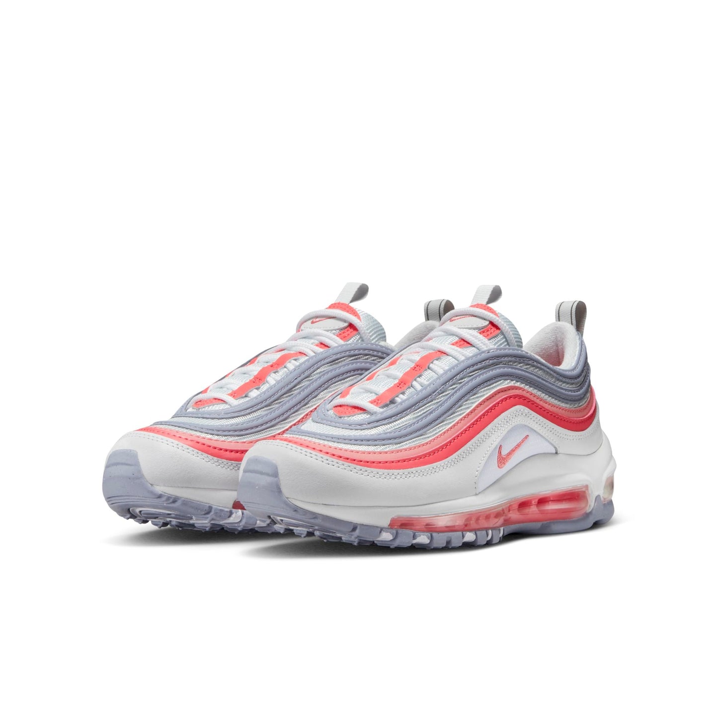 Nike Grade School Air Max 97 'Coral Chalk Gs' Sneakers