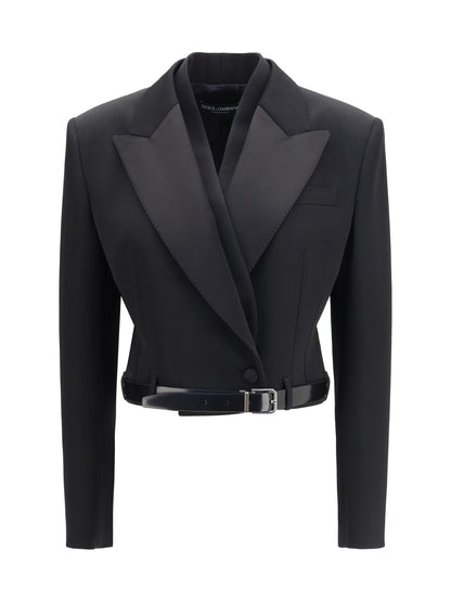 Jacket Sicilia Wool Gabardine Black