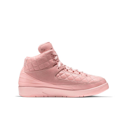Grade School Air Jordan Retro 2 'Just Don Arctic Orange' Sample Sneakers