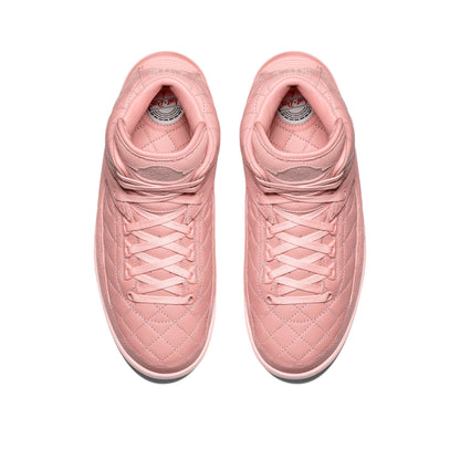 Grade School Air Jordan Retro 2 'Just Don Arctic Orange' Sample Sneakers