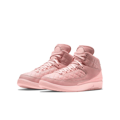 Grade School Air Jordan Retro 2 'Just Don Arctic Orange' Sample Sneakers