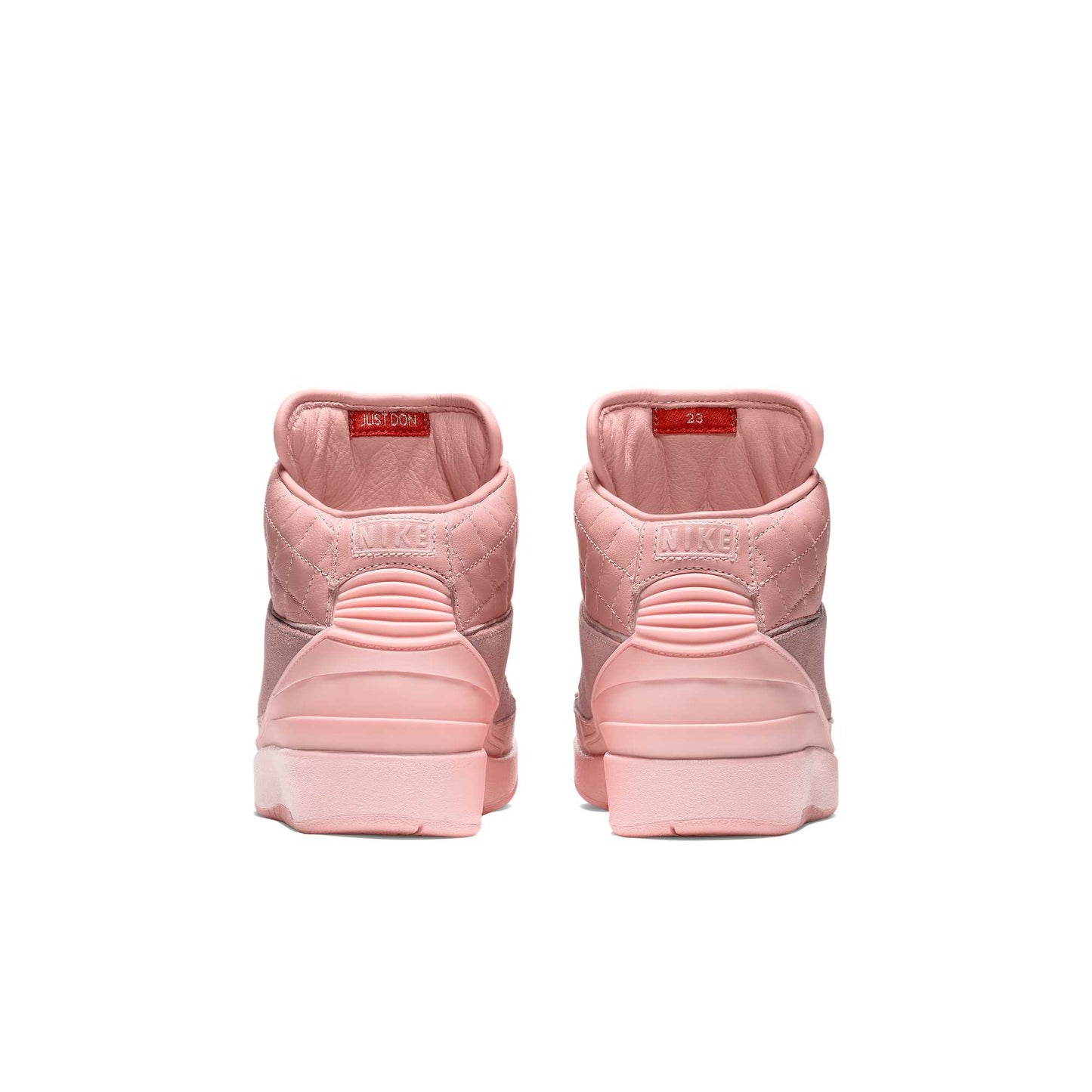 Grade School Air Jordan Retro 2 'Just Don Arctic Orange' Sample Sneakers