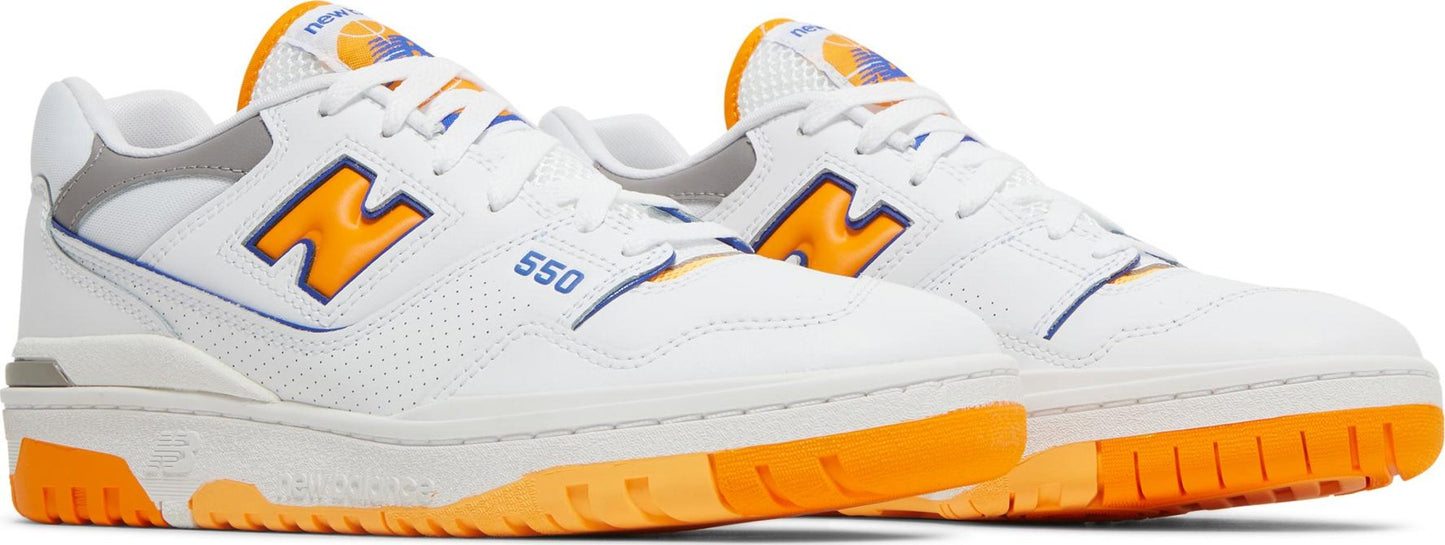 Men's New Balance 550 'White Vibrant Orange'
