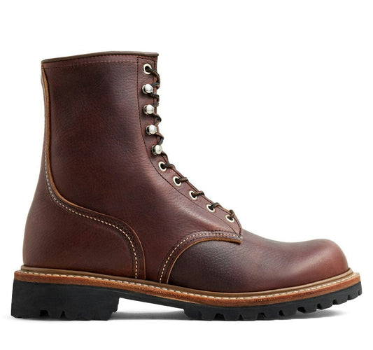 Mens Red Wing Logger Leather Boot In Briar