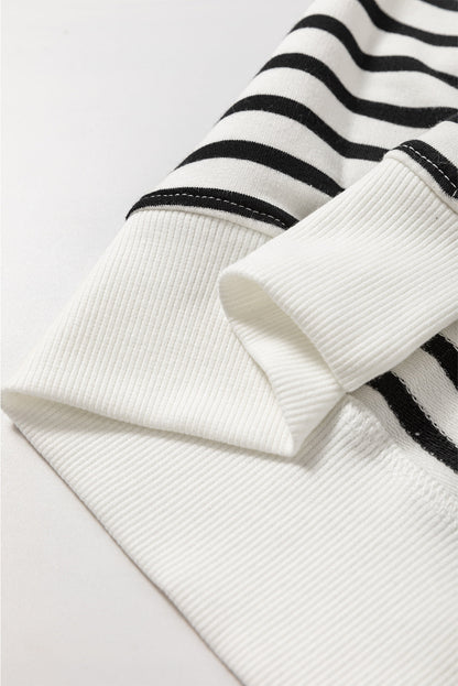 Threaded Pear Amelia Side Slits Loose Sweatshirt