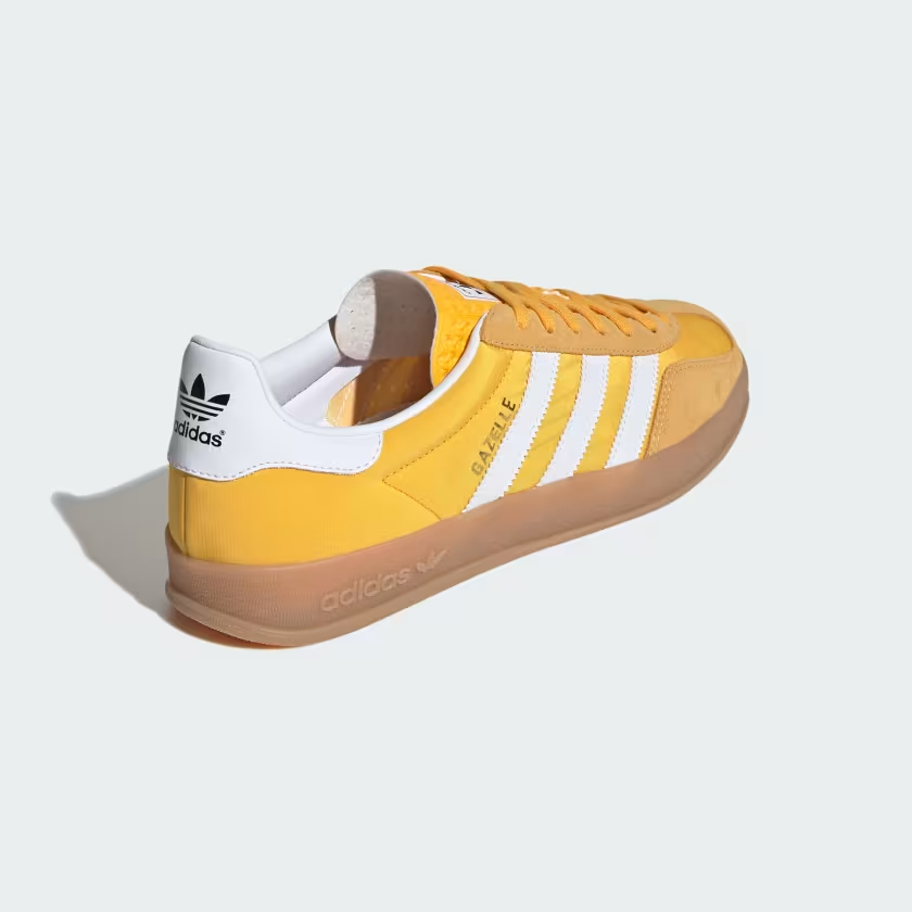 adidas Gazelle Indoor Men's Sneakers — Crew Yellow/White