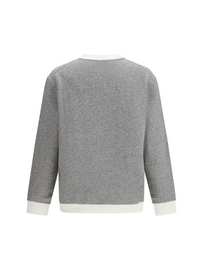 Long Sleeve Sweatshirt Grey/Off-White