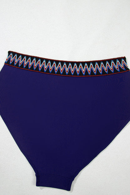 Threaded Pear Eileen Knot High Waisted PLUS Bikini