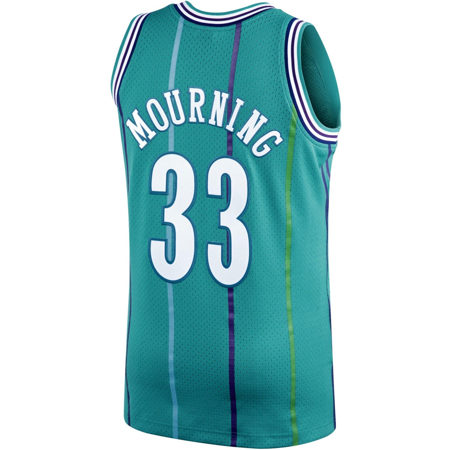 Mitchell & Ness Men's Authentic Road Jersey Hornets 1992 Alonzo Mourning Jerseys