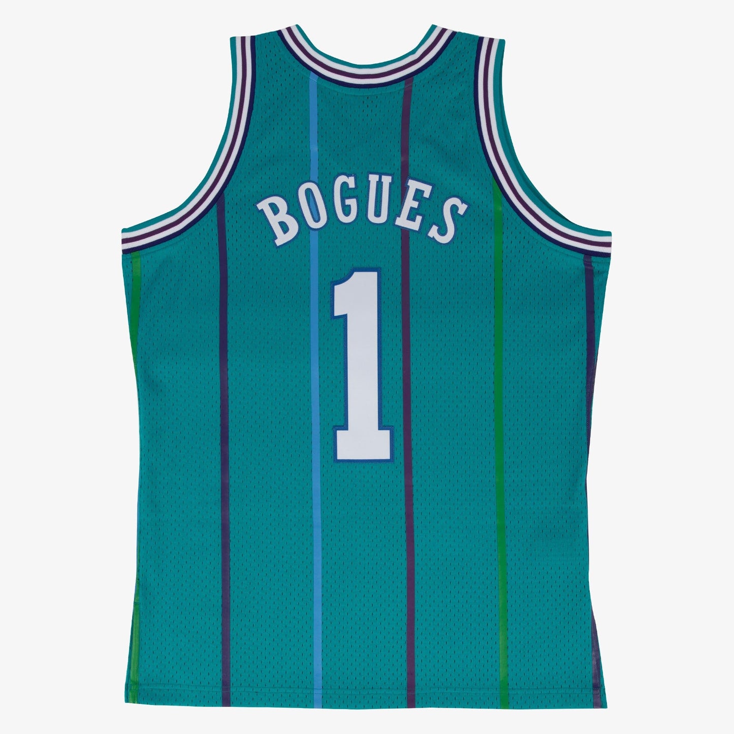 Mitchell & Ness Men's Authentic Road Jersey Hornets 1992 Muggsy Bogues