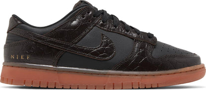 Nike Men's Dunk Low Se 'Chocolate Croc' Sneakers