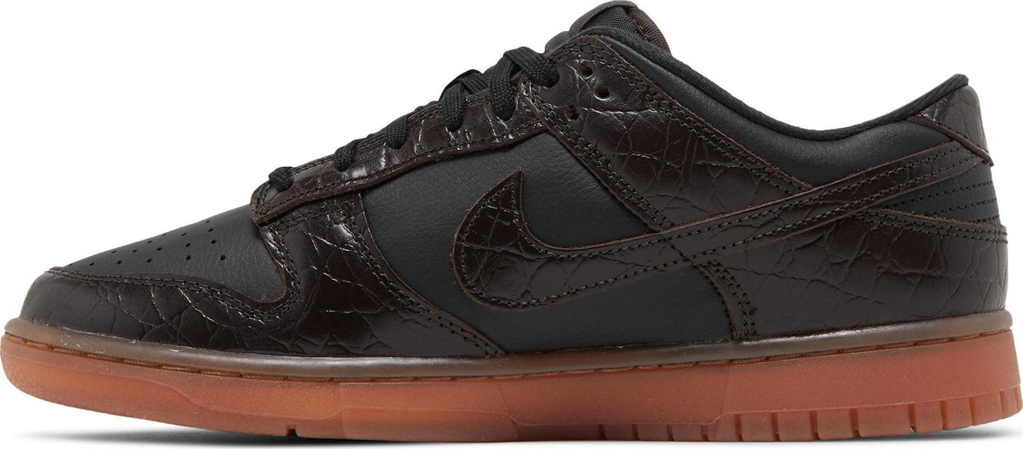Nike Men's Dunk Low Se 'Chocolate Croc' Sneakers