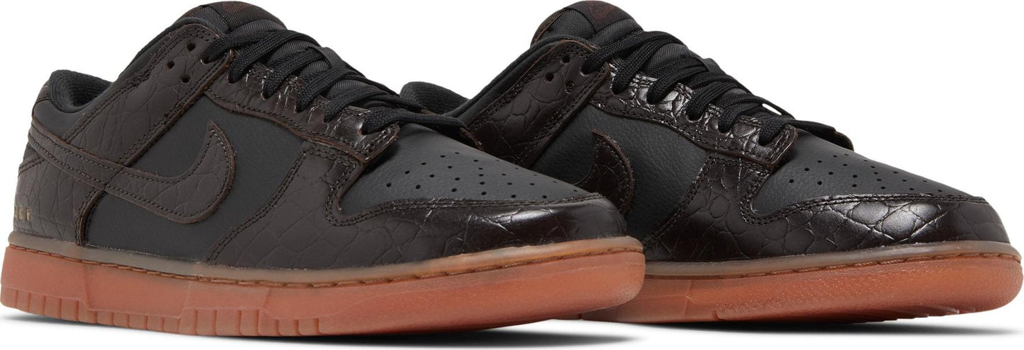 Nike Men's Dunk Low Se 'Chocolate Croc' Sneakers