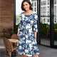 Blue and White
