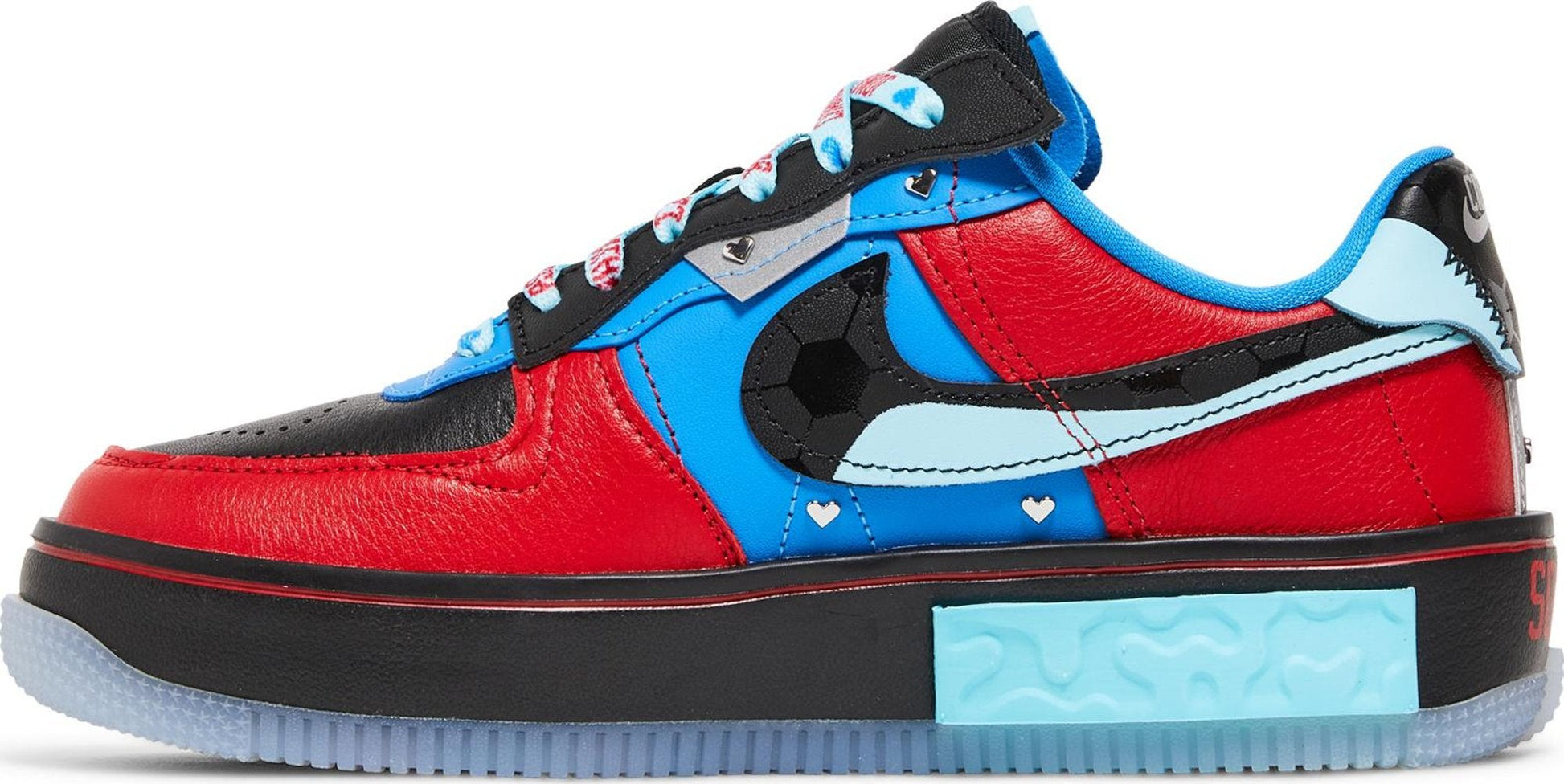 Black/Blue/Red-