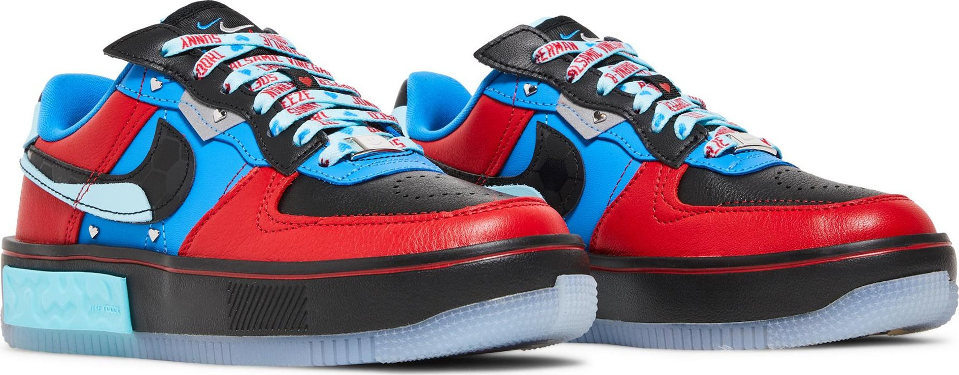 Black/Blue/Red-