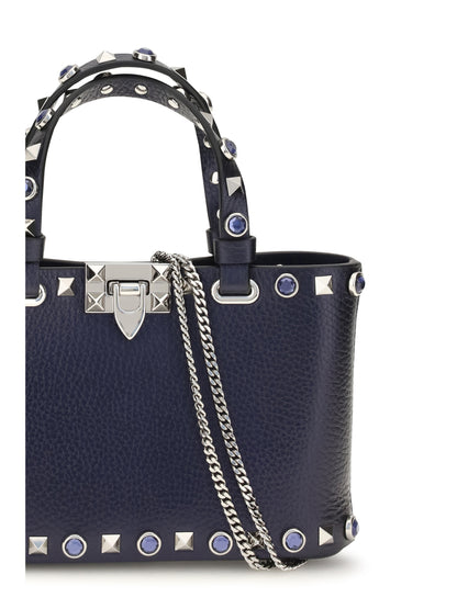Mini Handbag Rockstud Dark Indigo