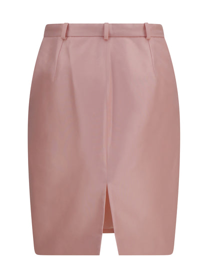 Skirt Silk Faille Hopeful Pink